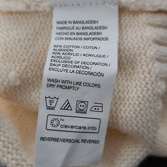 Izod Colorblock Long Sleeve Crewneck Sweater Size Large NWT - Picture 11 of 11